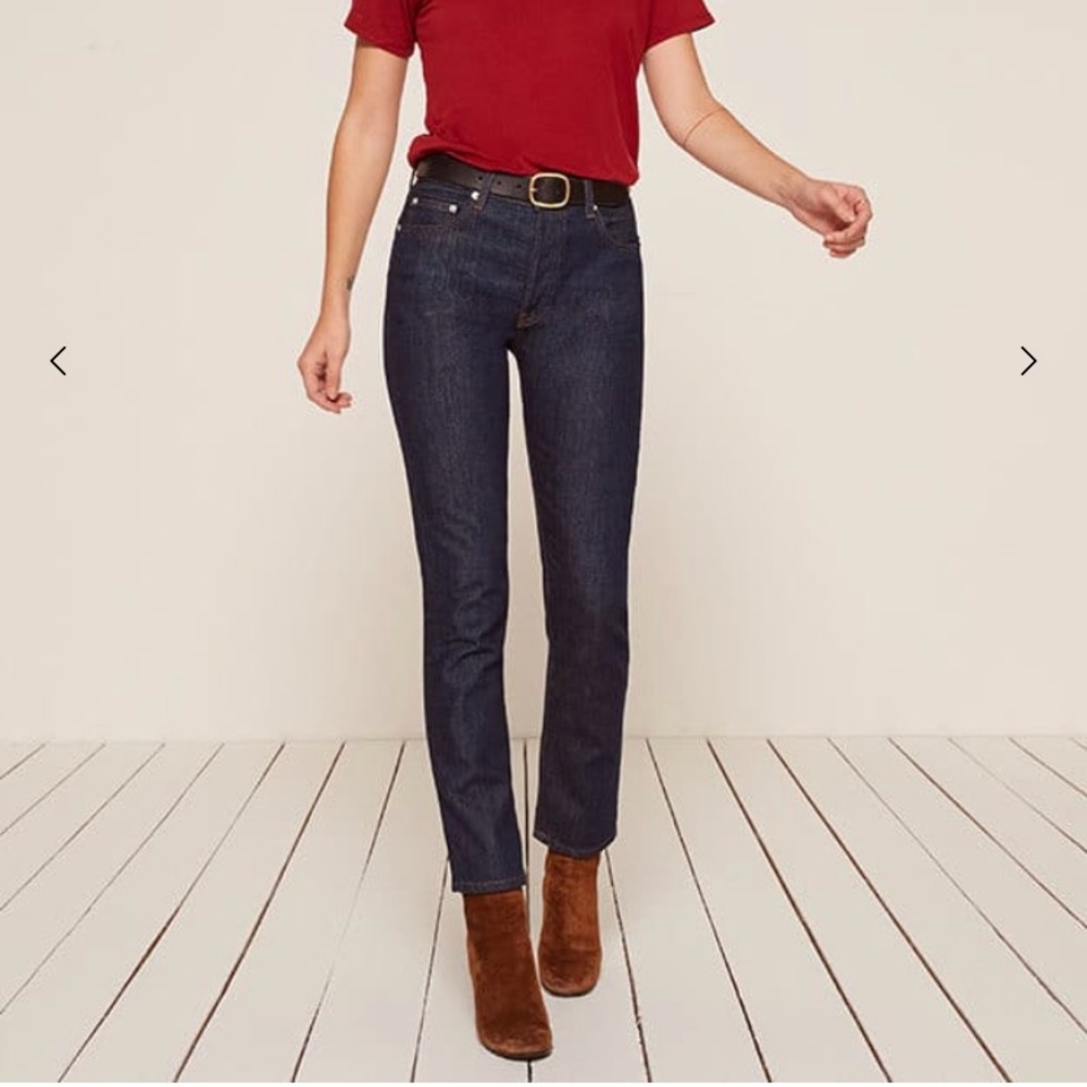 Reformation Winona mid slim Jean